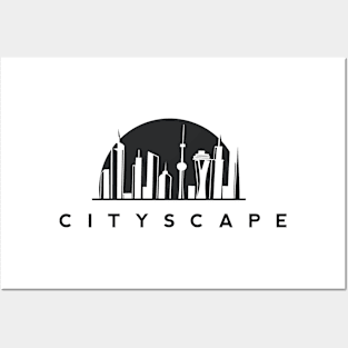 Cityscape Posters and Art